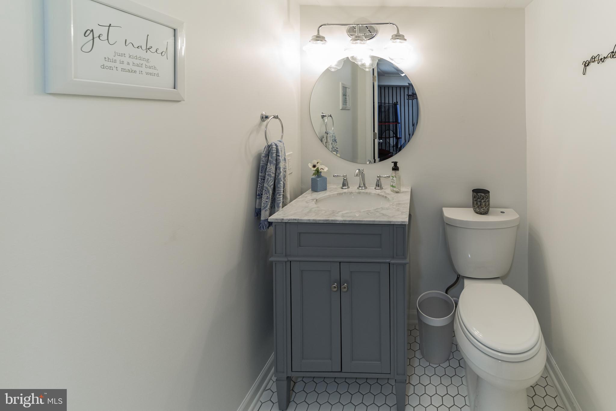 602 Brookhaven Road Wallingford, PA 19086 - Photo 50 of 60 Basement Powder Room