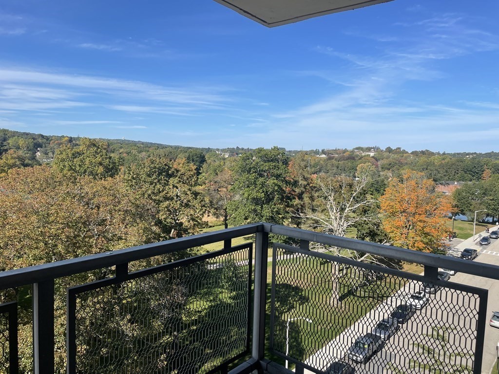 80 Salisbury Street, Unit 806 Worcester, MA 01609 - Photo 2 of 13 a city view from a balcony