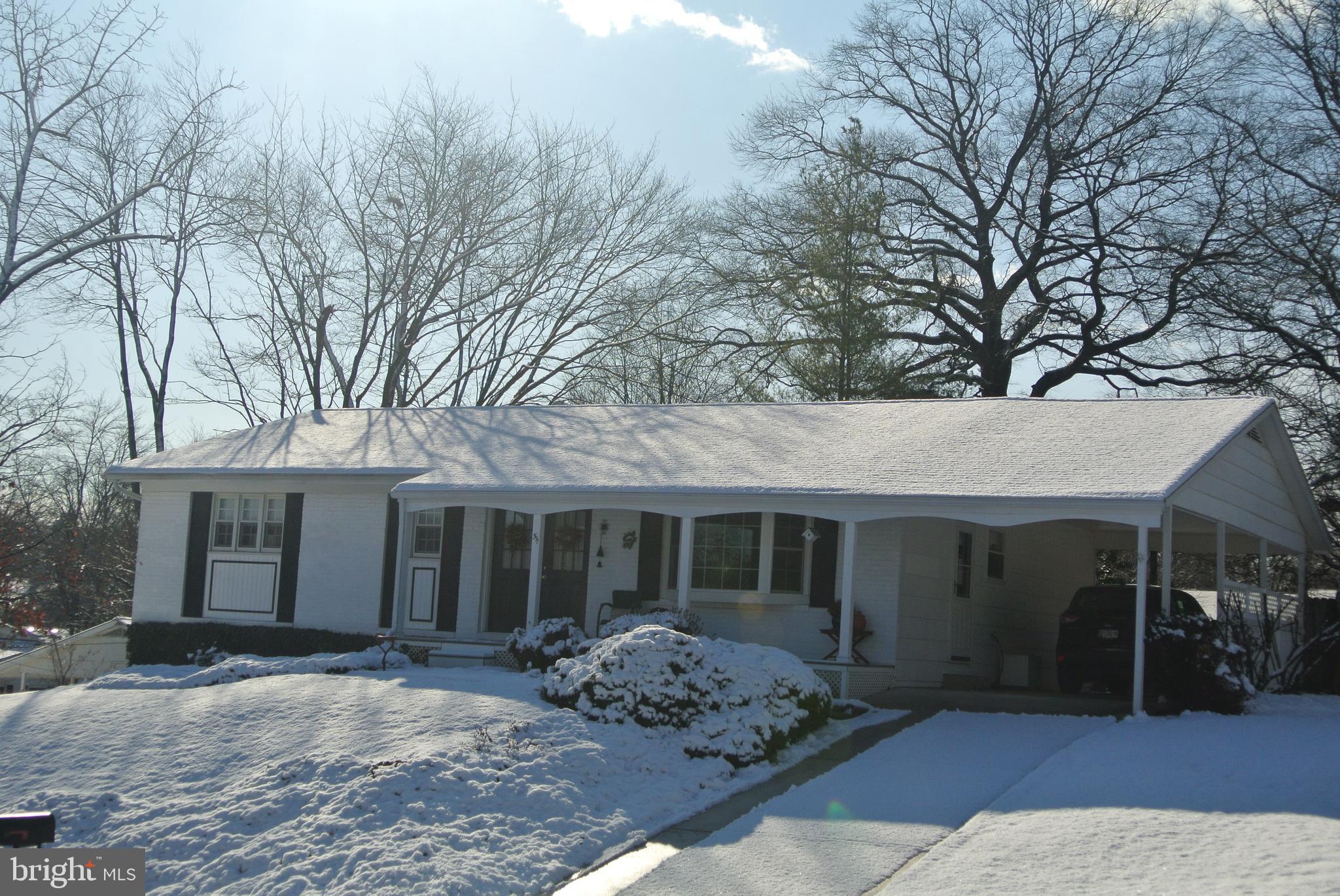 511 Gladhill Road Odenton, MD 21113 - Photo 34 of 38 First snow of 2020