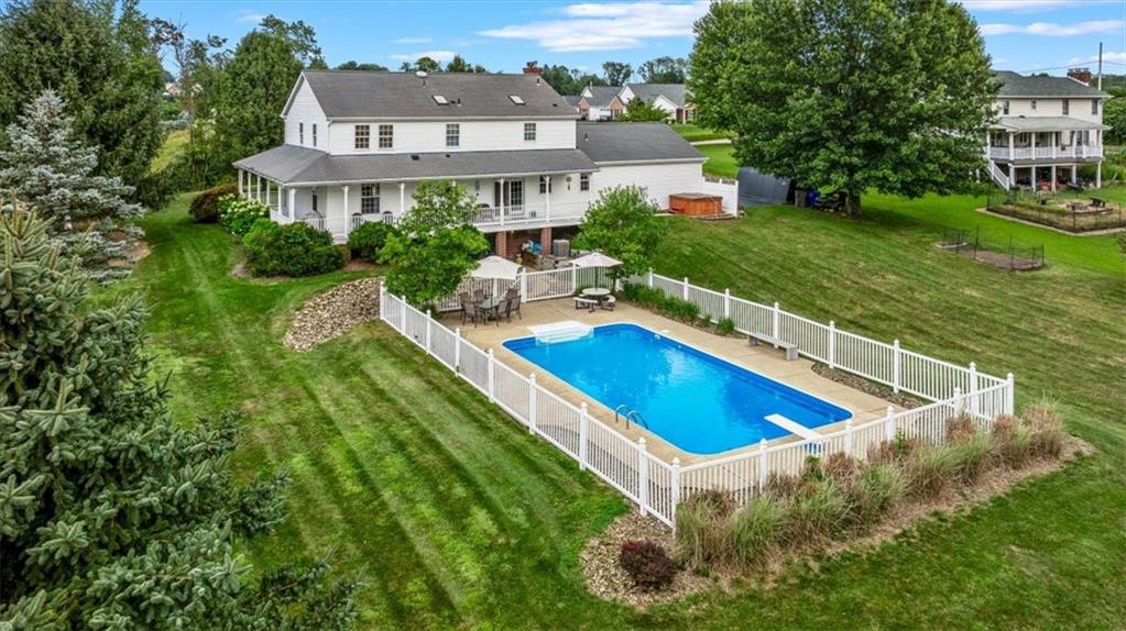 204 Salt Works Road Harmony, PA 16037 - Photo 34 of 35 a view of a house with pool