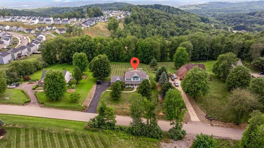 204 Salt Works Road Harmony, PA 16037 - Photo 35 of 35 an aerial view of house with yard