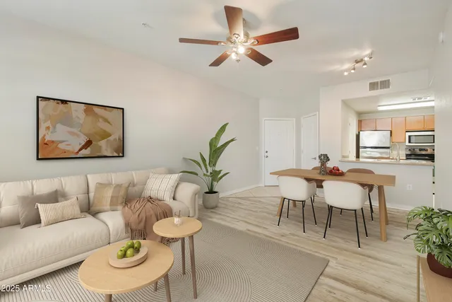 a bedroom with bed and a window