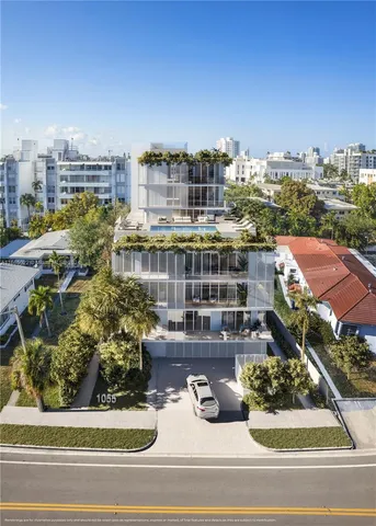 a view of a city with tall buildings