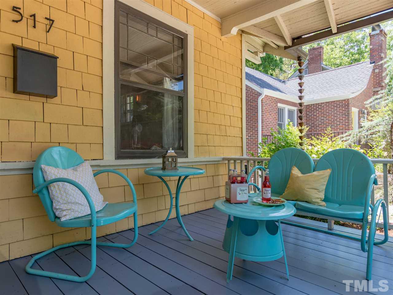 517 Washington Street Raleigh, NC 27605 - Photo 3 of 30 a building outdoor space with patio furniture