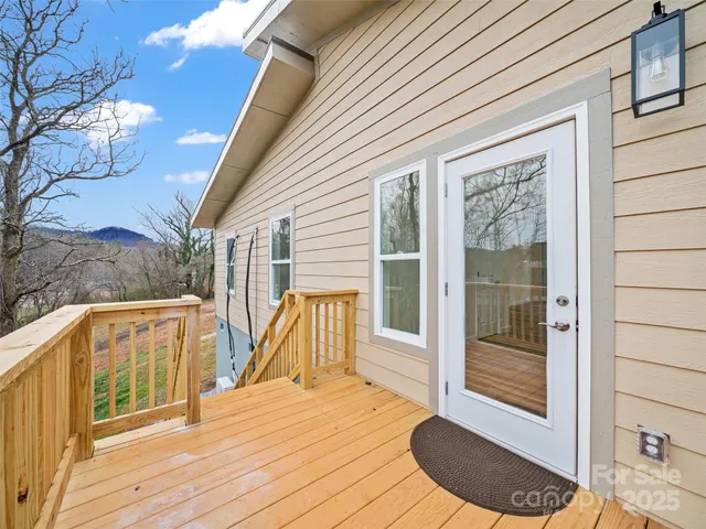a view of outdoor space and deck
