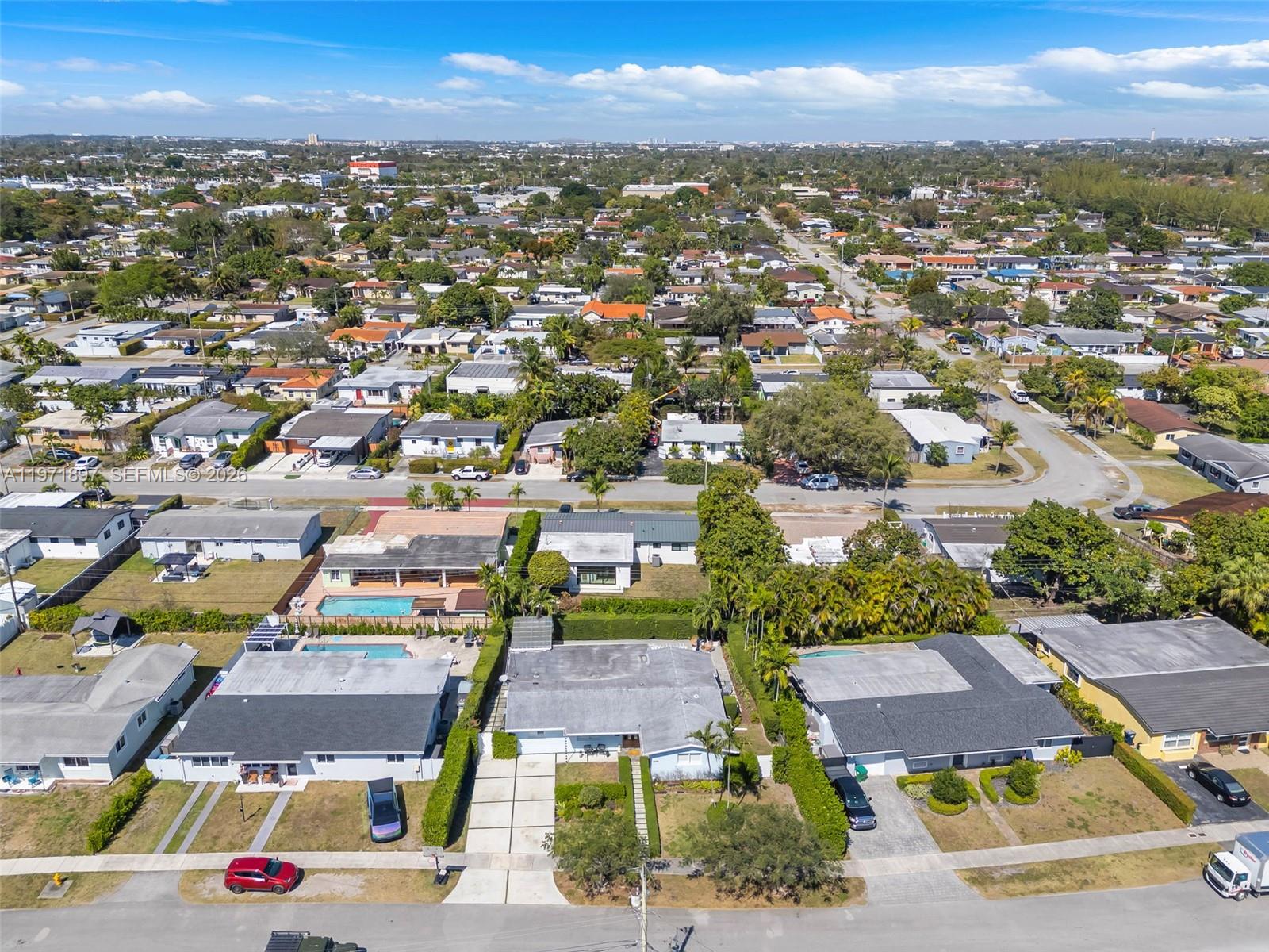 8311 Southwest 47th Street Miami, FL 33155 - Photo 45 of 48 an aerial view of residential houses with outdoor space