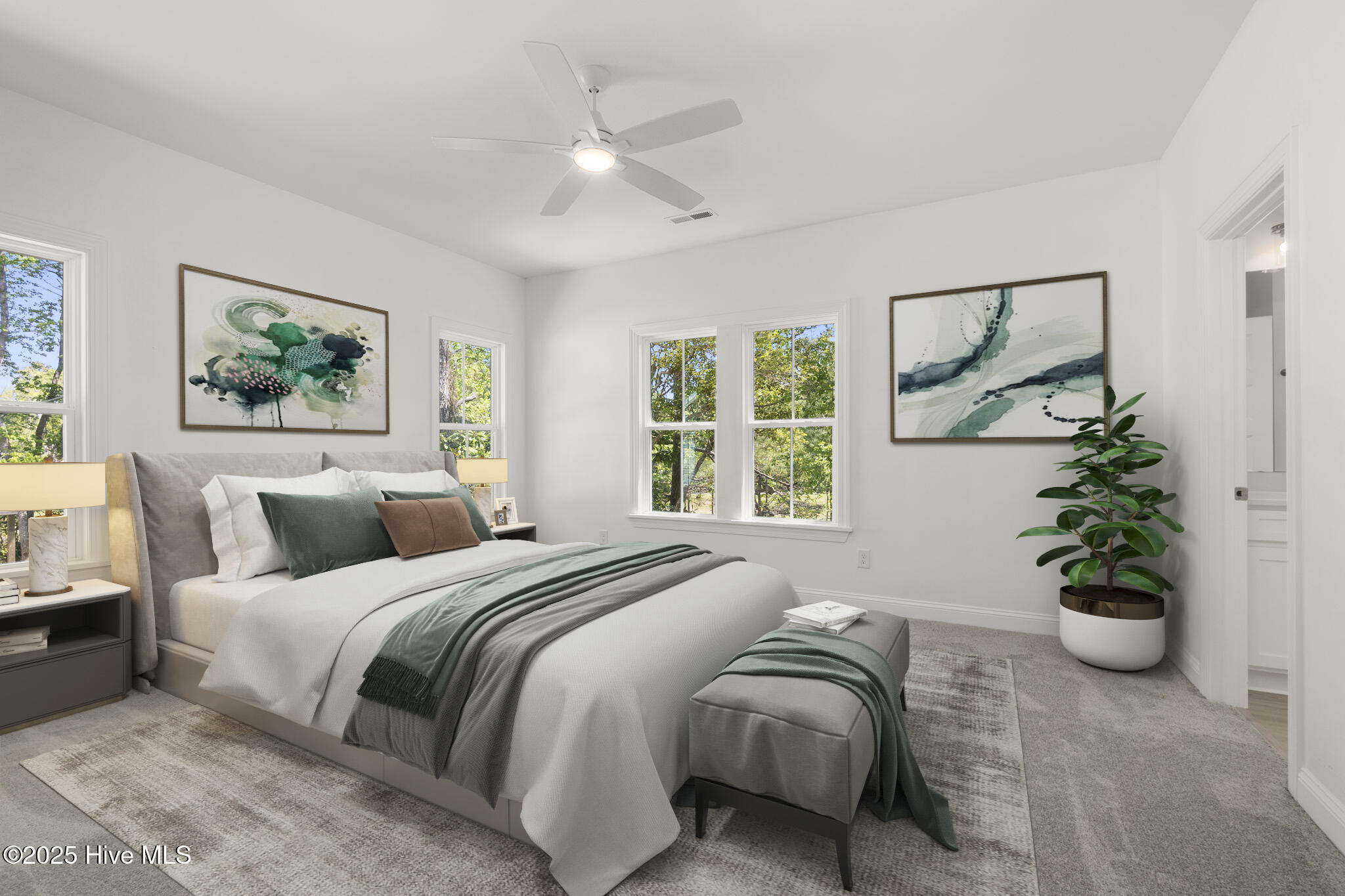 347 McCabe Road Morehead City, NC 28557 - Photo 5 of 45 Virtually Staged Primary Suite