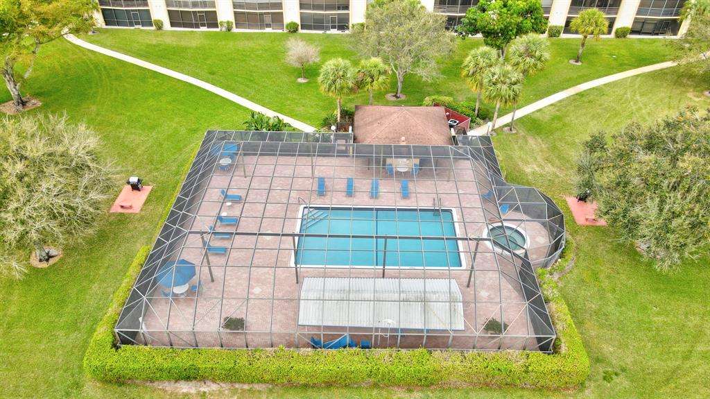 9220 Southwest 14th Street, Unit 3304 Boca Raton, FL 33428 - Photo 42 of 46 a view of a balcony with a swimming pool