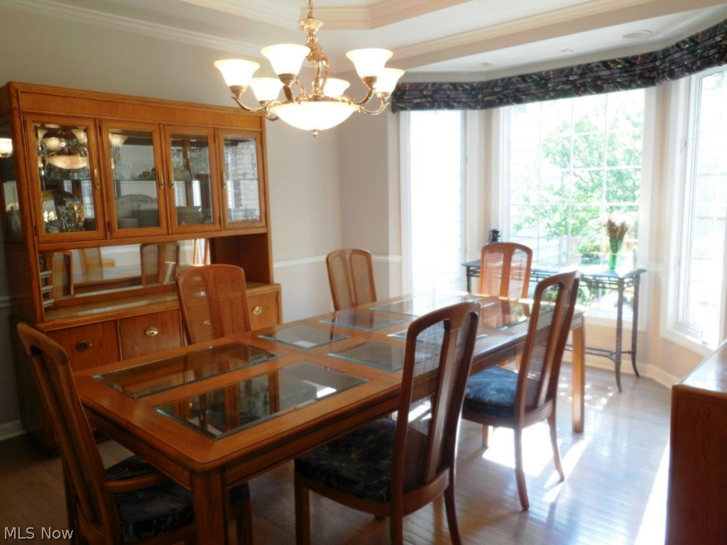7071 Liberty Road Solon, OH 44139 - Photo 11 of 25 Formal dining room with dining room with tray ceiling.