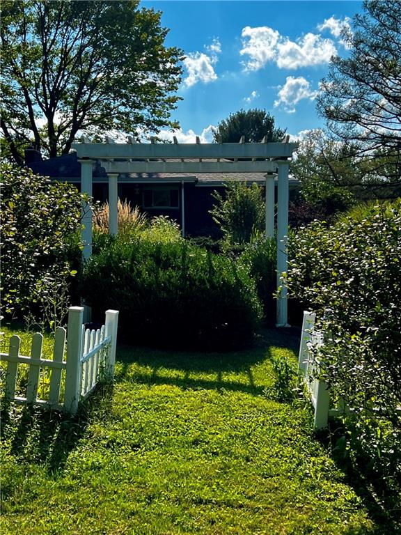 121 Sampson Drive Apollo, PA 15613 - Photo 18 of 33 a view of a garden with flower plants