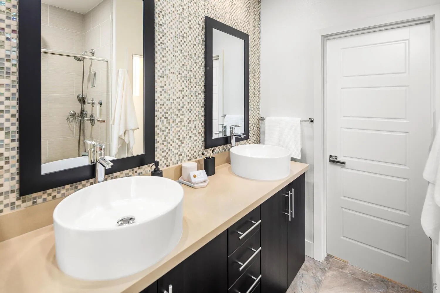 7830 Inception Way San Diego, CA 92108 - Photo 26 of 37 a bathroom with a sink and a mirror