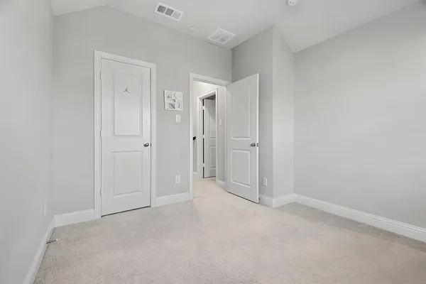 a view of empty room