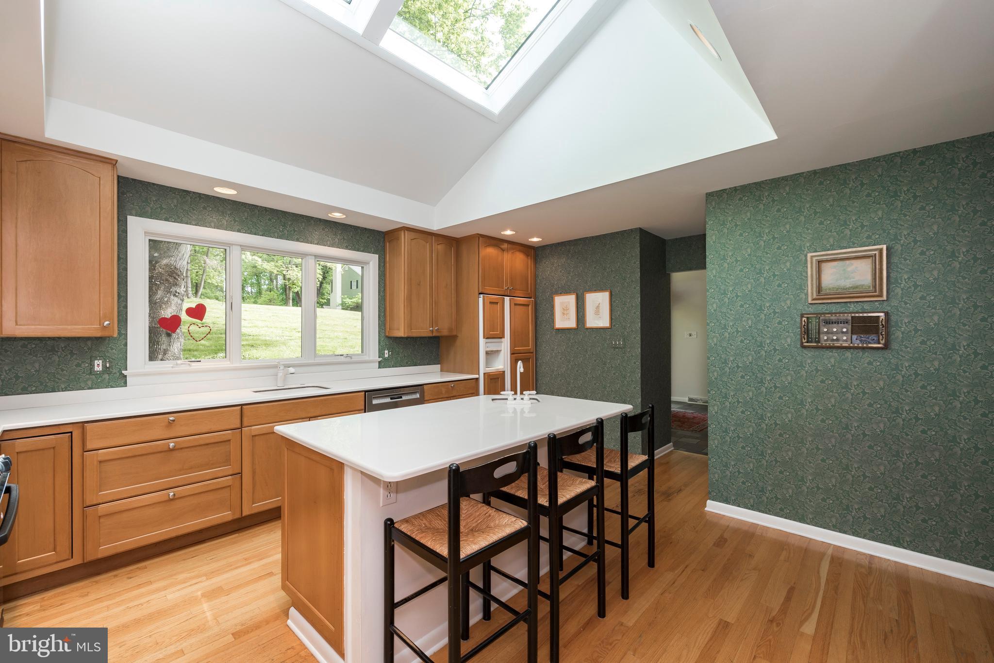 805 Pheasant Run Road West Chester, PA 19382 - Photo 9 of 43 Kitchen with Birch Cabinets
