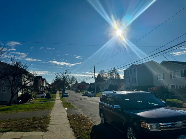 a outdoor view with a sitting space