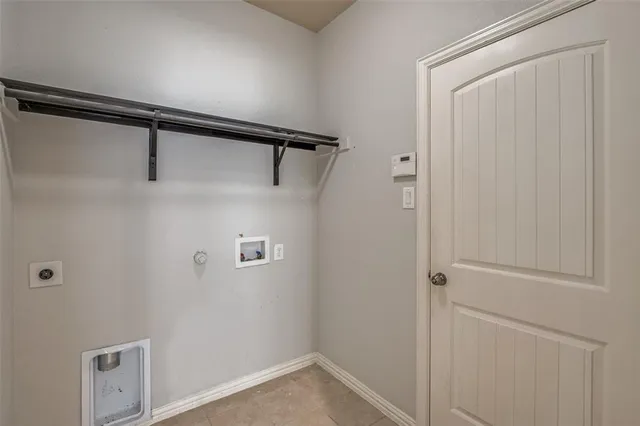 a view of a backyard with a garden