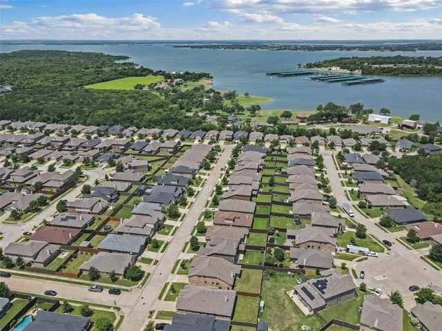 a view of a city with lake view