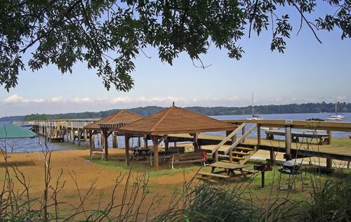 14136 Kentmore Park Road Kennedyville, MD 21645 - Photo 42 of 54 Scenic waterfront with charming pergolas.