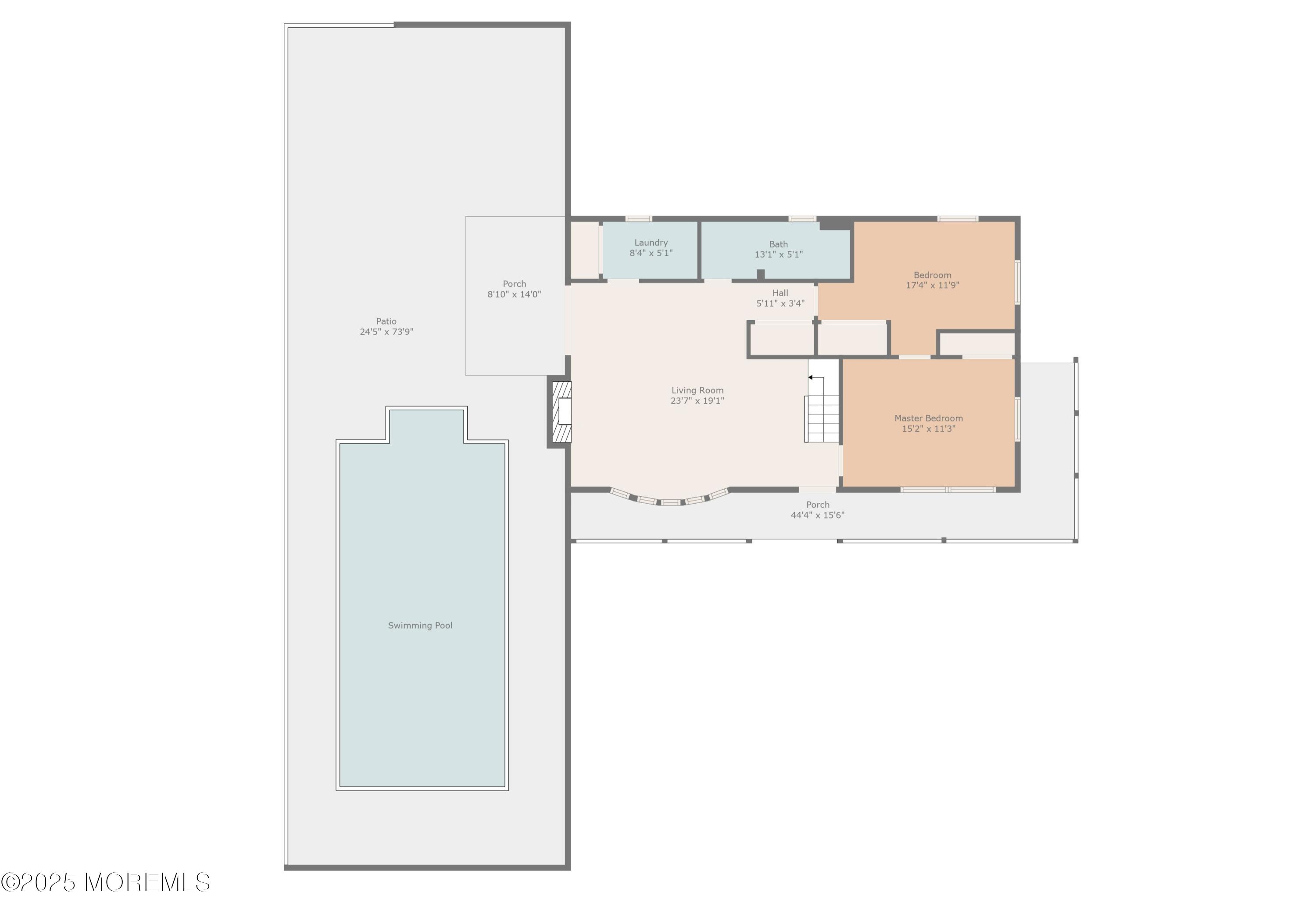 109 West Island Road Bayville, NJ 08721 - Photo 36 of 38 a picture of floor plan