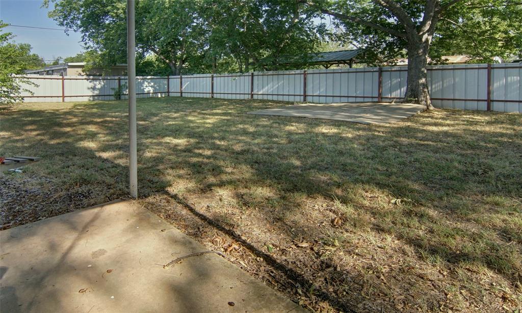 730 Indiana Street Graham, TX 76450 - Photo 24 of 25 a view of a backyard