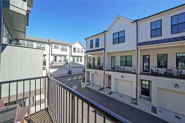 a view of a house with sitting area