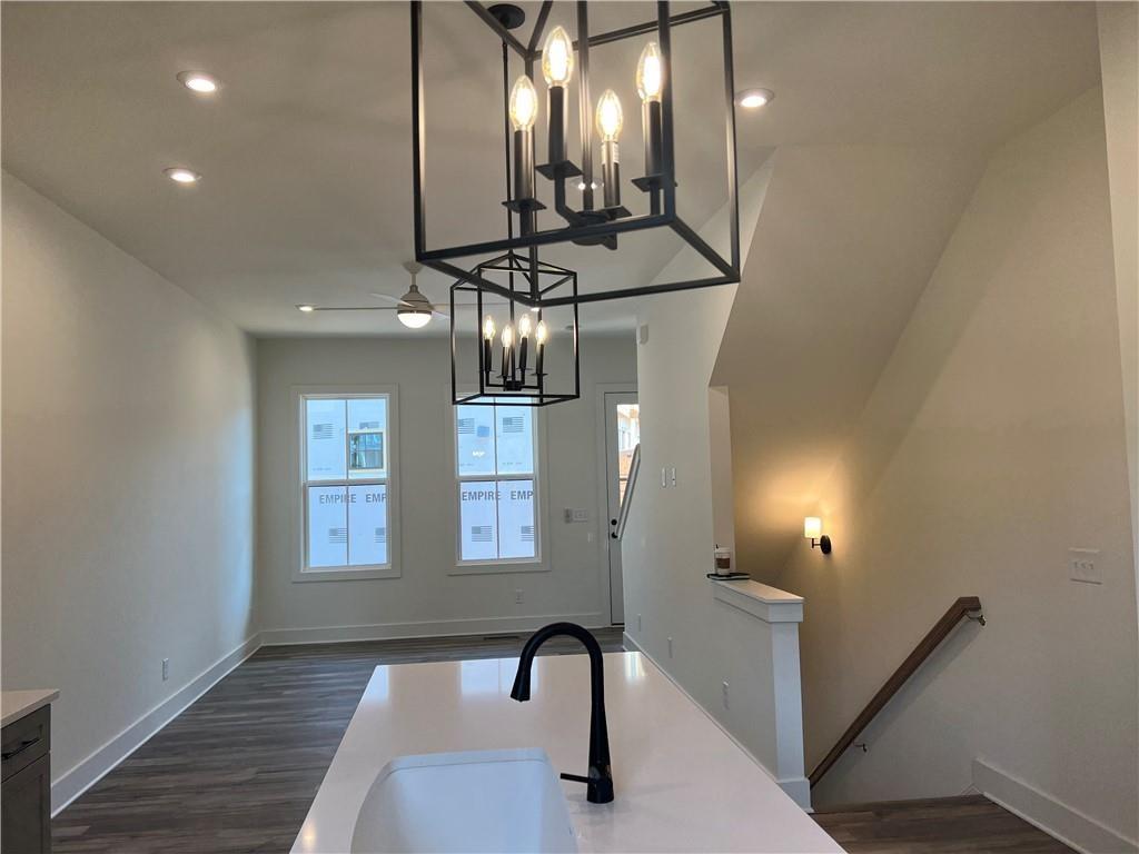 154 Chestnut Circle, Unit 80 Atlanta, GA 30342 - Photo 25 of 31 a view of entryway and hall with wooden floor