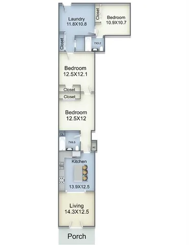 $2,200 | 1713 Rousselin Drive, New Orleans, LA 70119