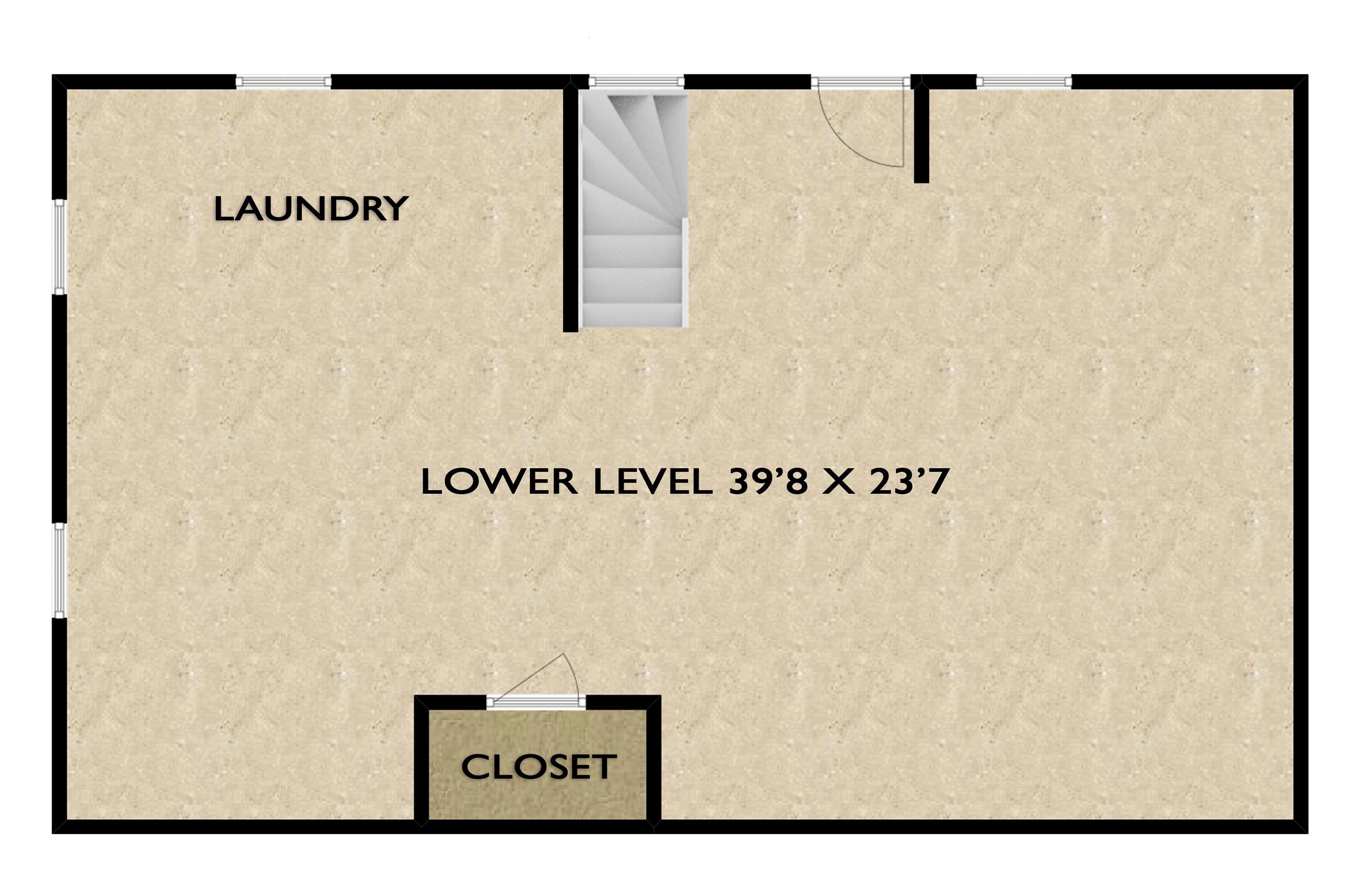 3625 New Spring Branch Road Southeast Roanoke, VA 24014 - Photo 26 of 26 Floorplan- basement