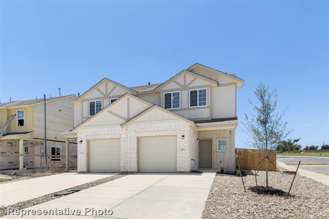 a front view of a house with a porch