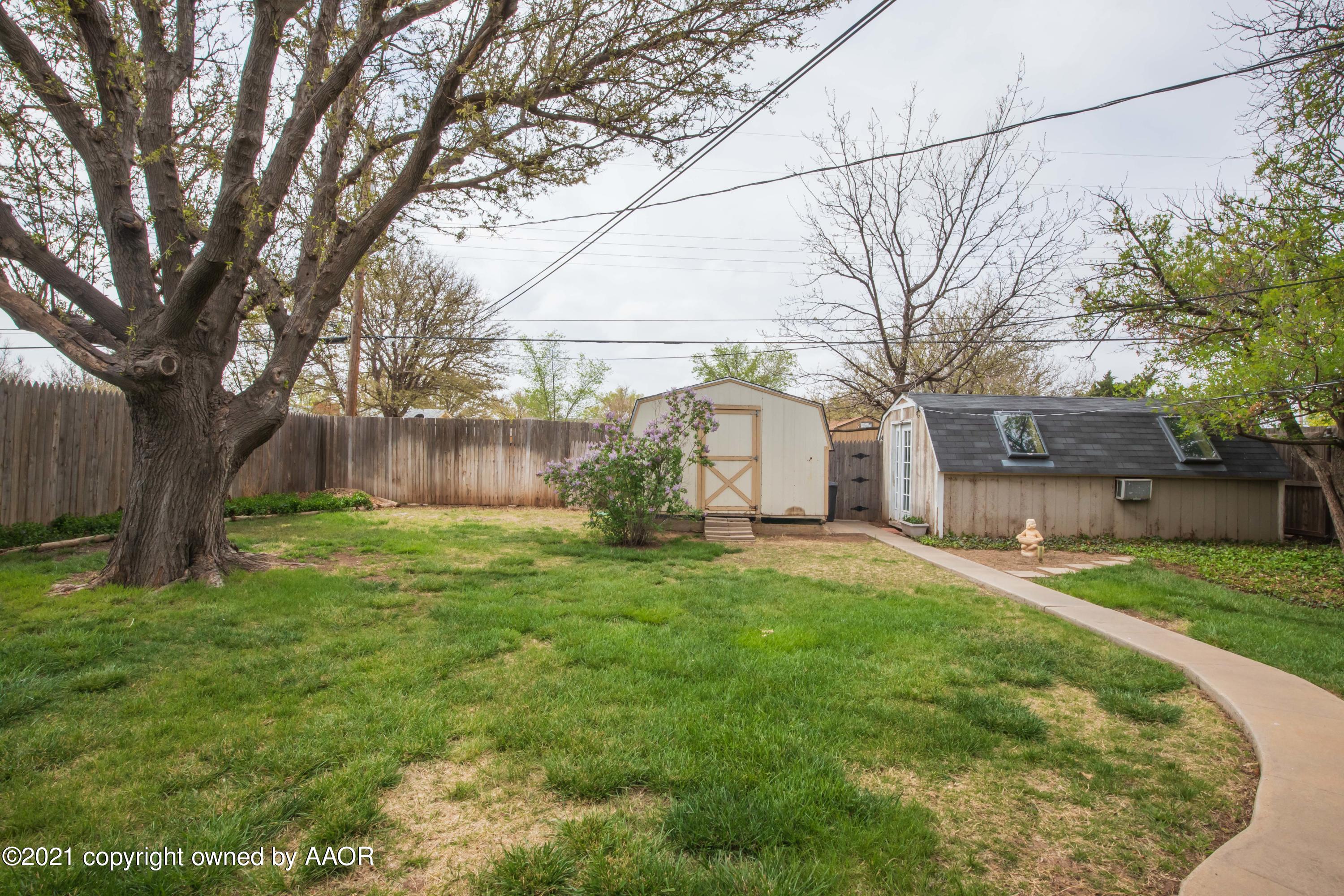 5313 Alvarado Road Amarillo, TX 79106 - Photo 28 of 33 BACKYARD