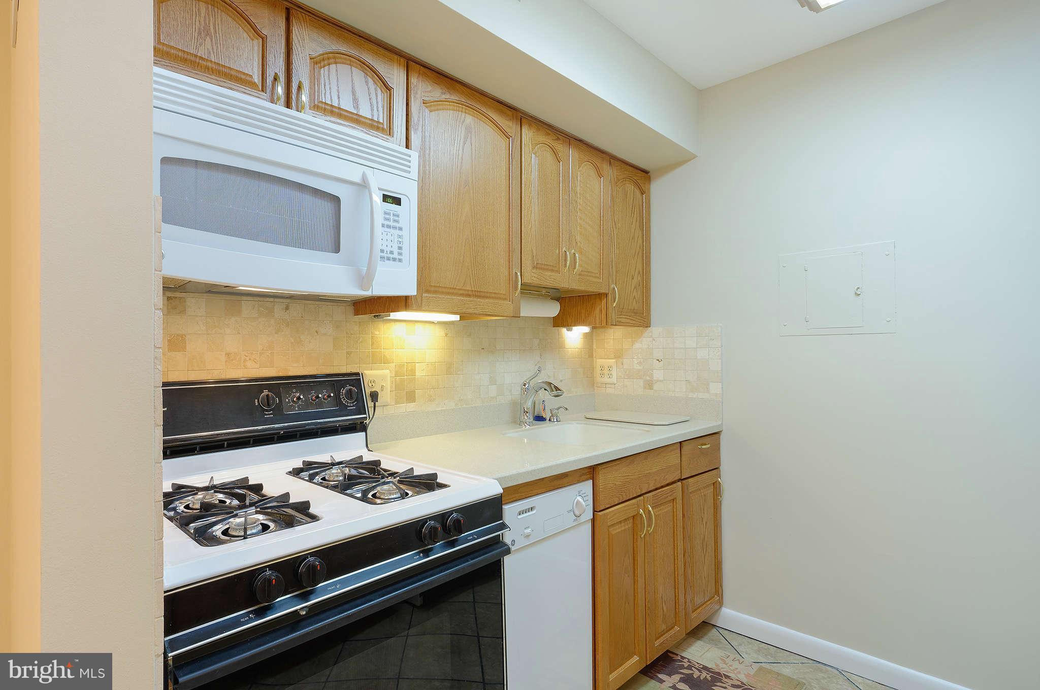 11601 Vantage Hill Road, Unit 1A Reston, VA 20190 - Photo 6 of 13 a kitchen with a stove and a sink