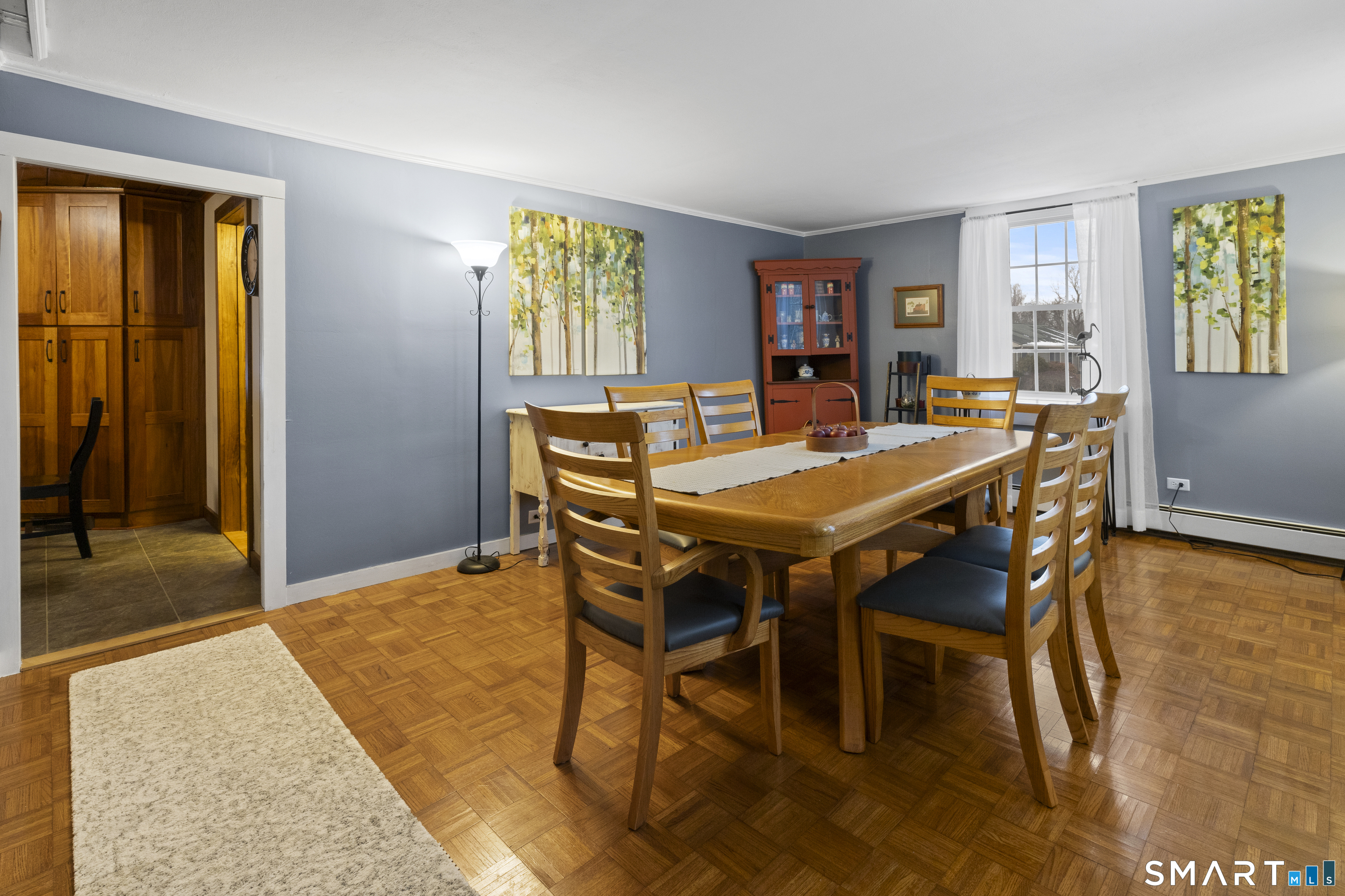 204 Paine Road Pomfret, CT 06259 - Photo 3 of 32 a view of a dining room with furniture and window