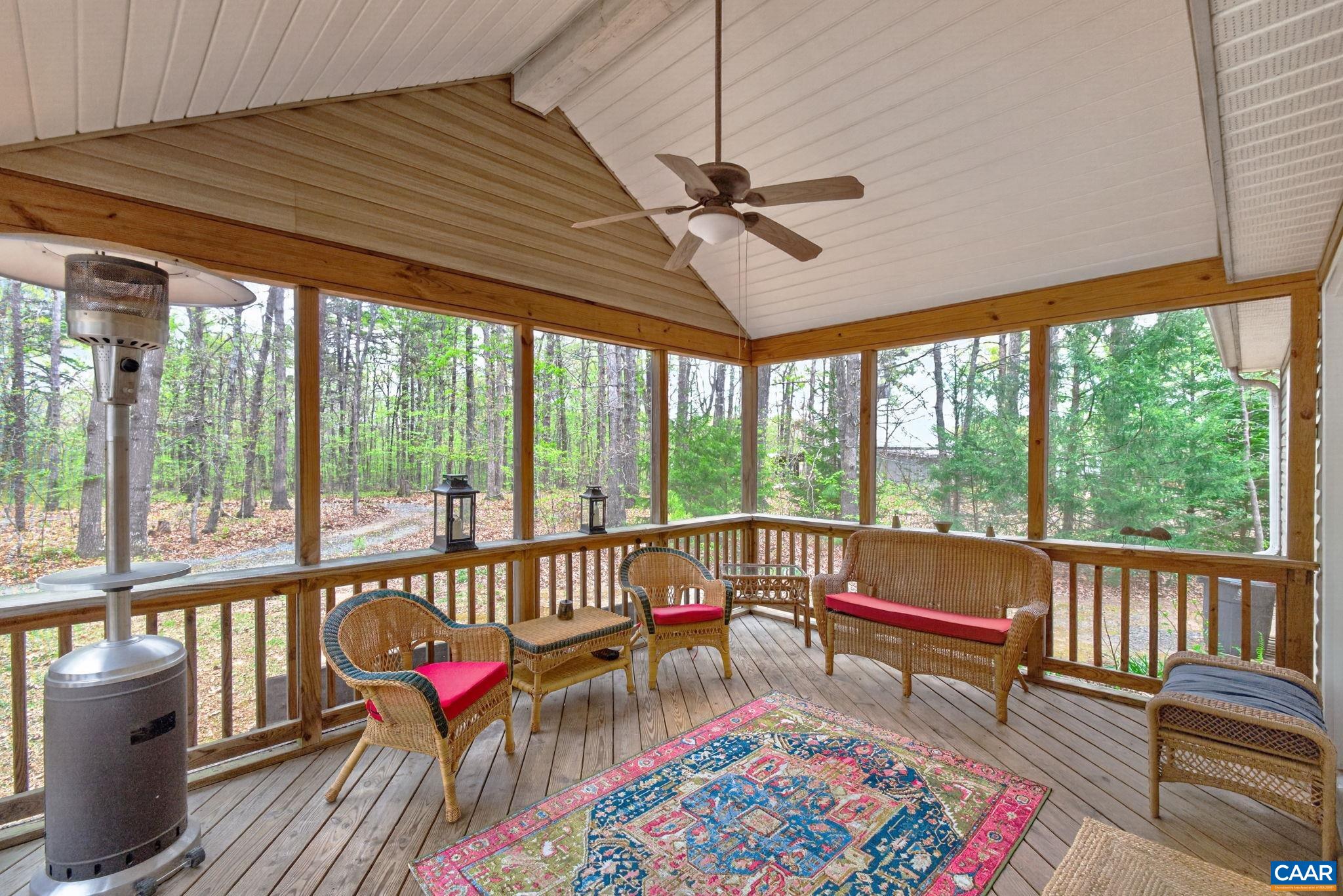 15405 Madison Run Road Gordonsville, VA 22942 - Photo 28 of 40 Beautiful screened in porch