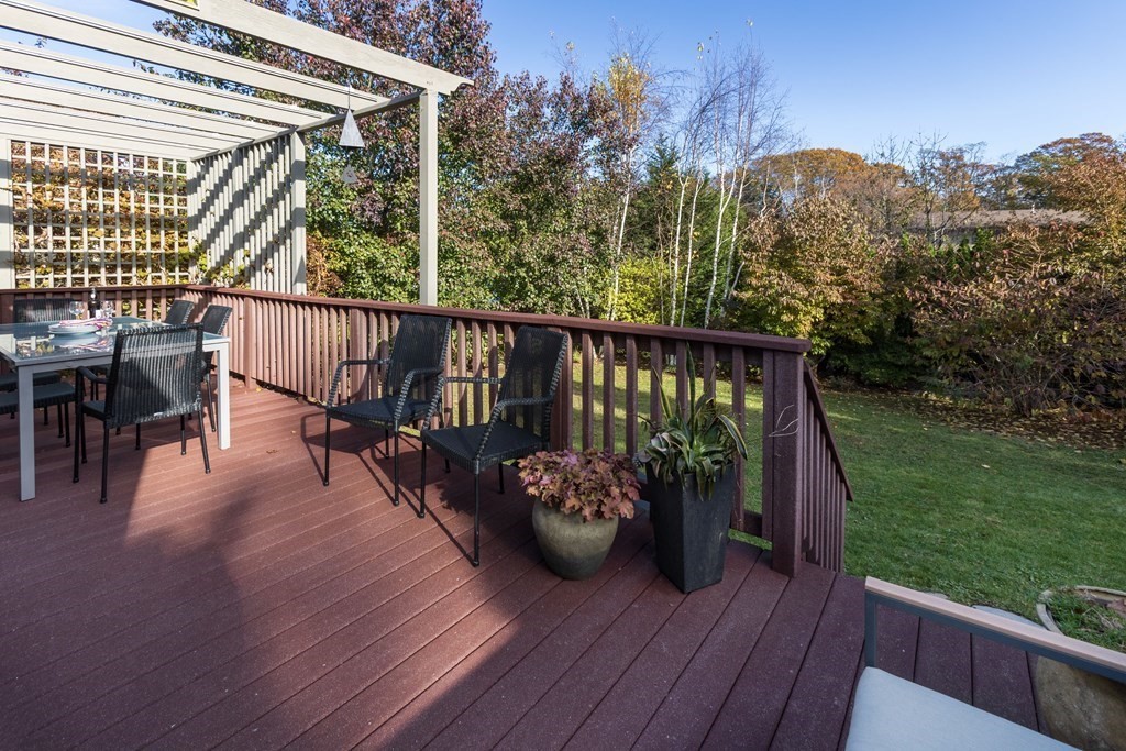 47 Arlington Road Brookline, MA 02467 - Photo 15 of 29 a view of a balcony with furniture