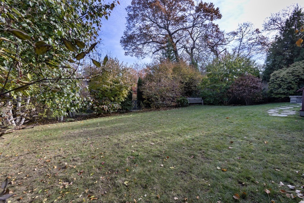 47 Arlington Road Brookline, MA 02467 - Photo 28 of 29 a view of a field with trees in the background
