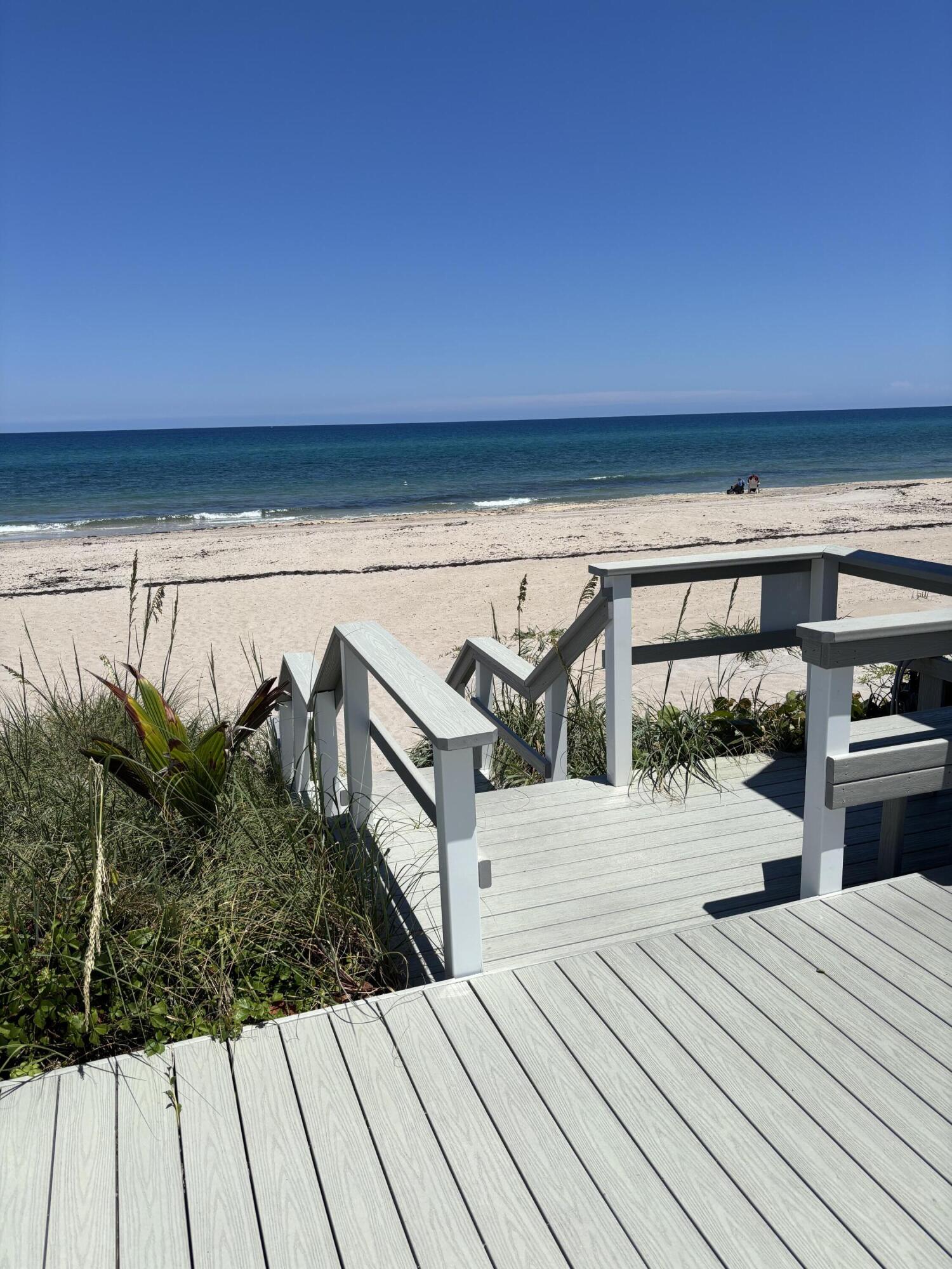 5505 North Ocean Boulevard, Unit 3204 Ocean Ridge, FL 33435 - Photo 21 of 33 a view of balcony and deck with wooden floor
