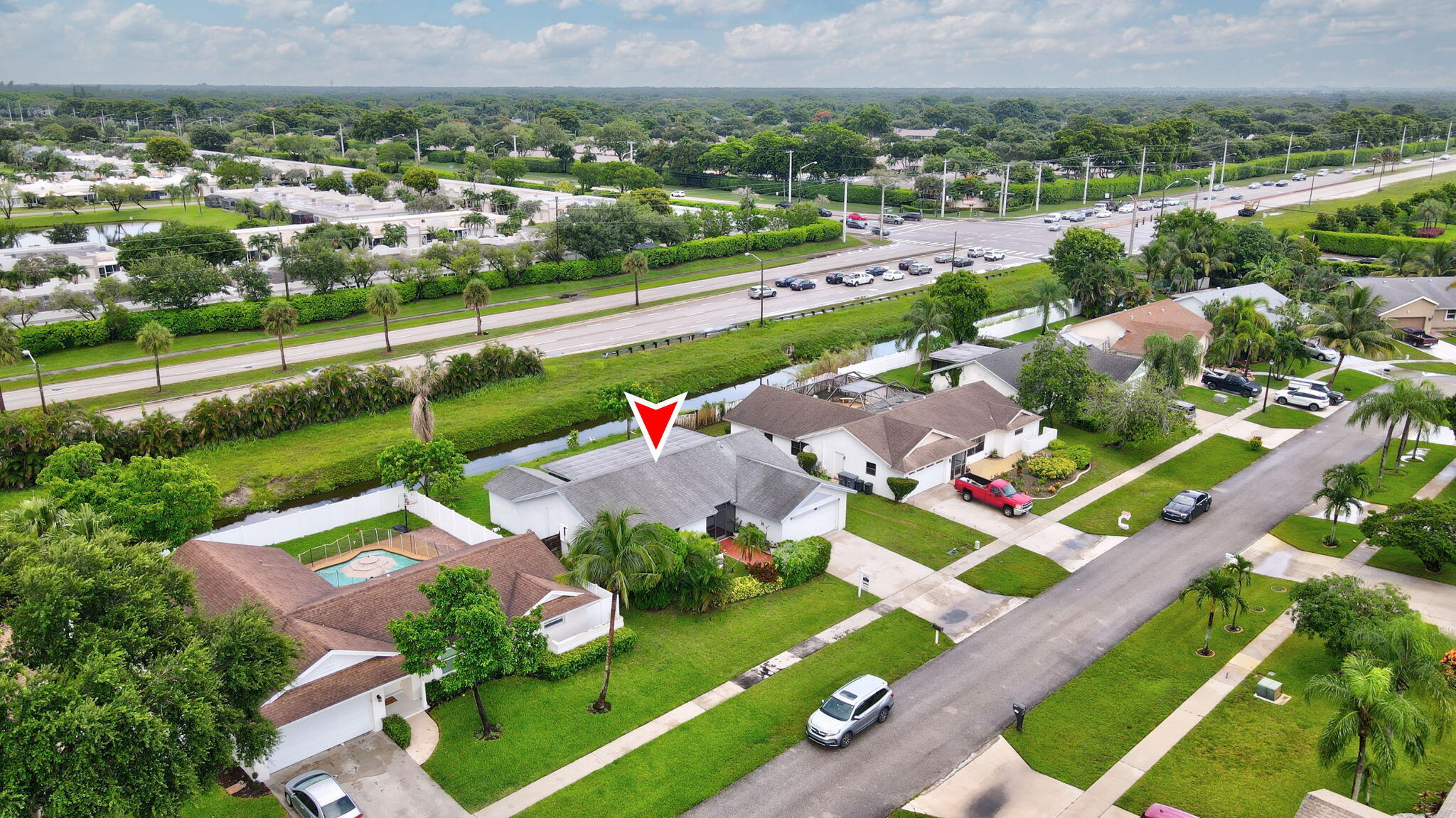 9199 Edgemont Lane Boca Raton, FL 33434 - Photo 35 of 39 Aerial view