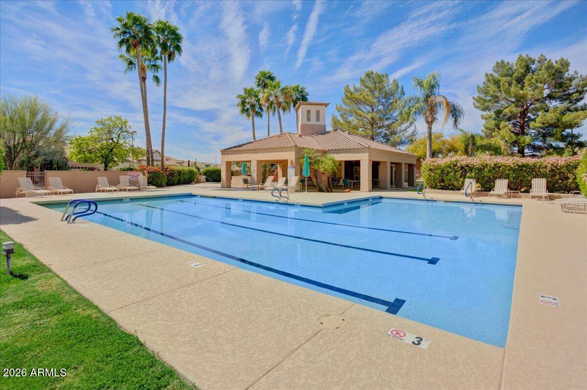4906 East Wagoner Road Scottsdale, AZ 85254 - Photo 21 of 29 a house view with a garden space