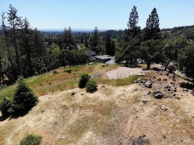 a view of a snow on a field