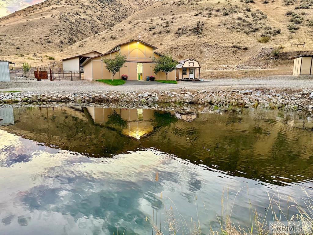 9 Little 4th Of July Creek Road North Fork, ID 83466 - Photo 24 of 83 Pond and 9 Stall Barn/Dog Kennels