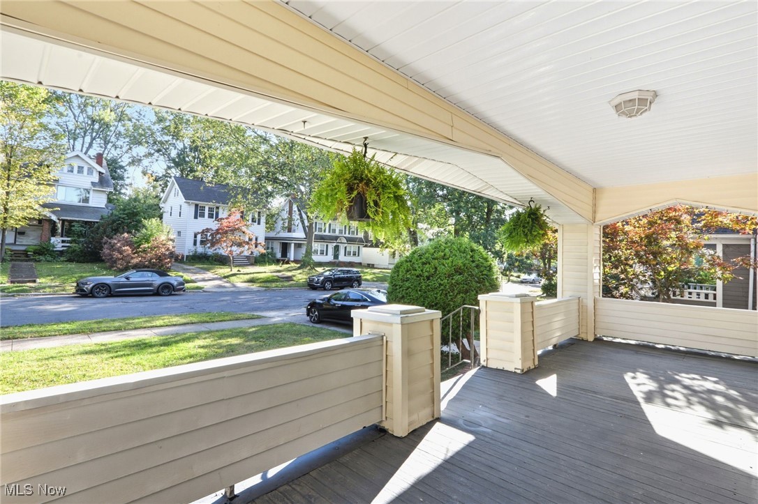 3359 Altamont Road Cleveland, OH 44118 - Photo 3 of 31 Porch featuring a residential view