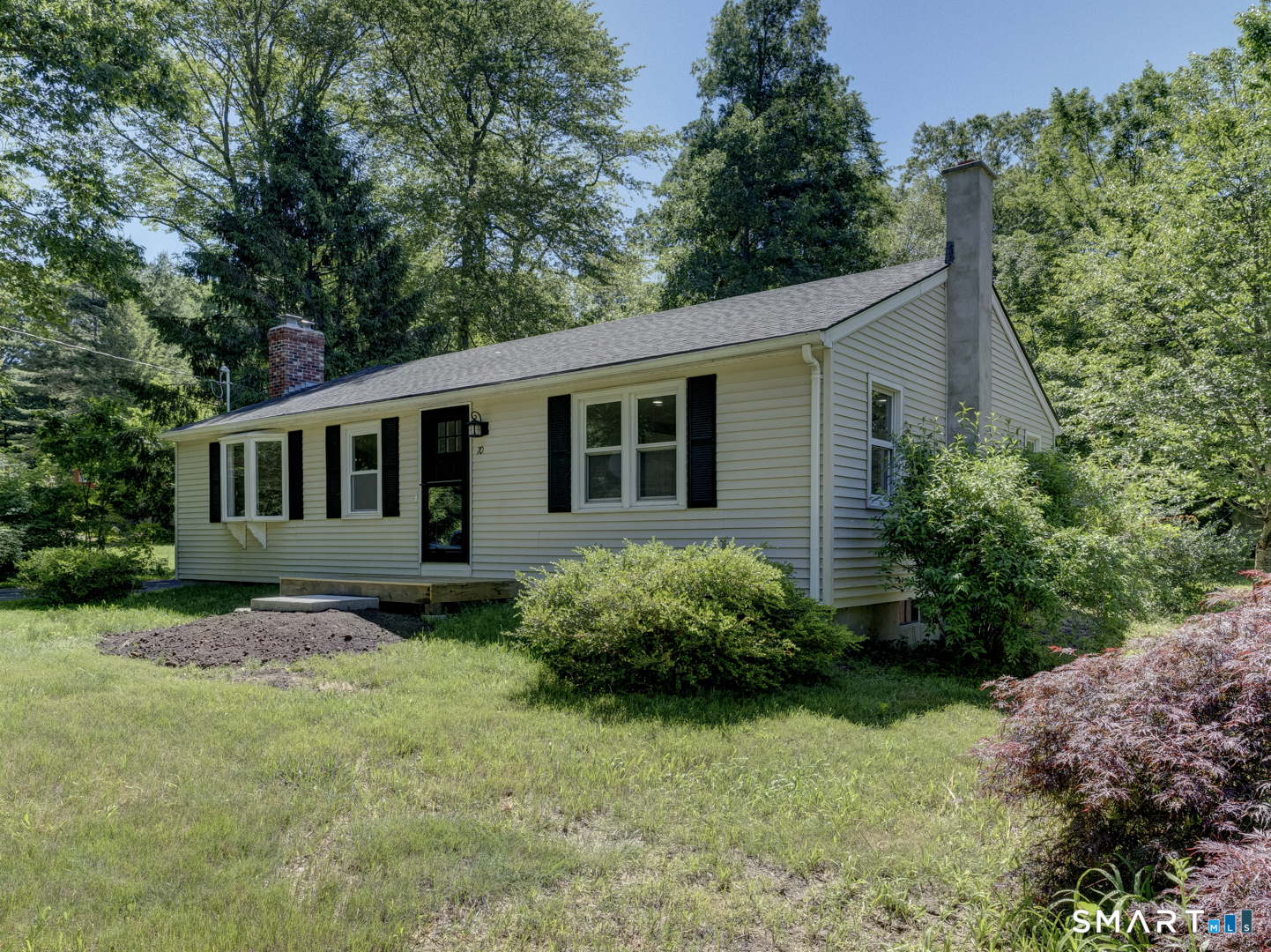 70 Doubleday Road Columbia, CT 06237 - Photo 3 of 39 Nicely sits on Lot