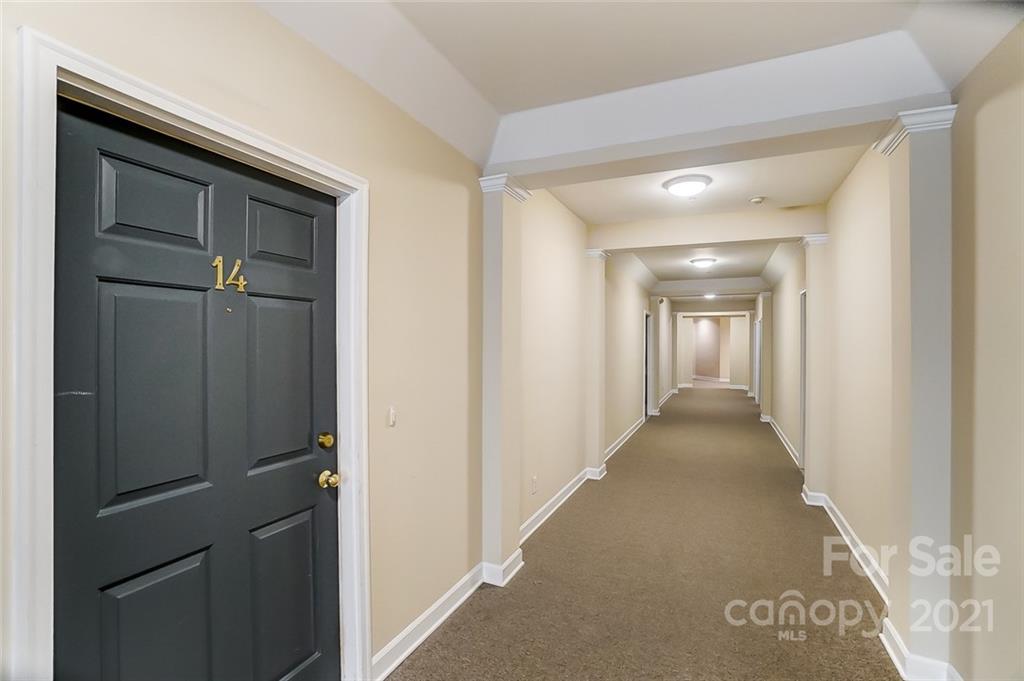 416 Queens Road, Unit 14 Charlotte, NC 28207 - Photo 25 of 27 a view of a hallway