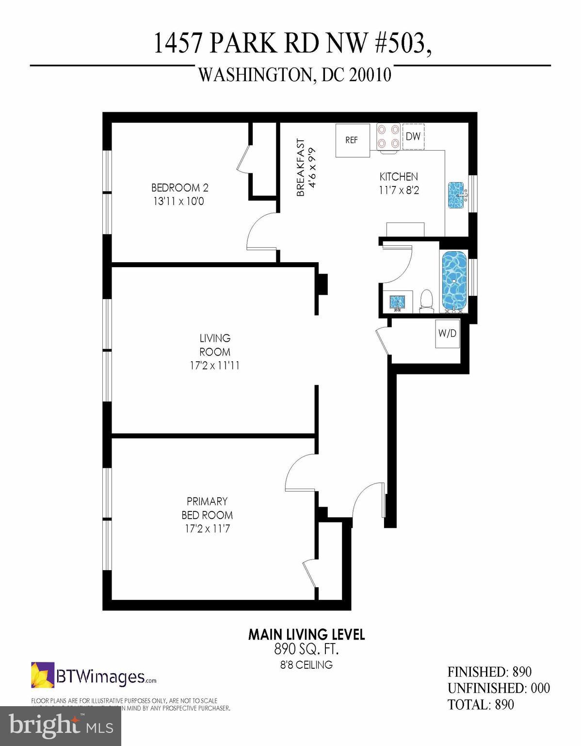 1457 Park Road Northwest, Unit 503 Washington, DC 20010 - Photo 3 of 38 Gallery Image 3