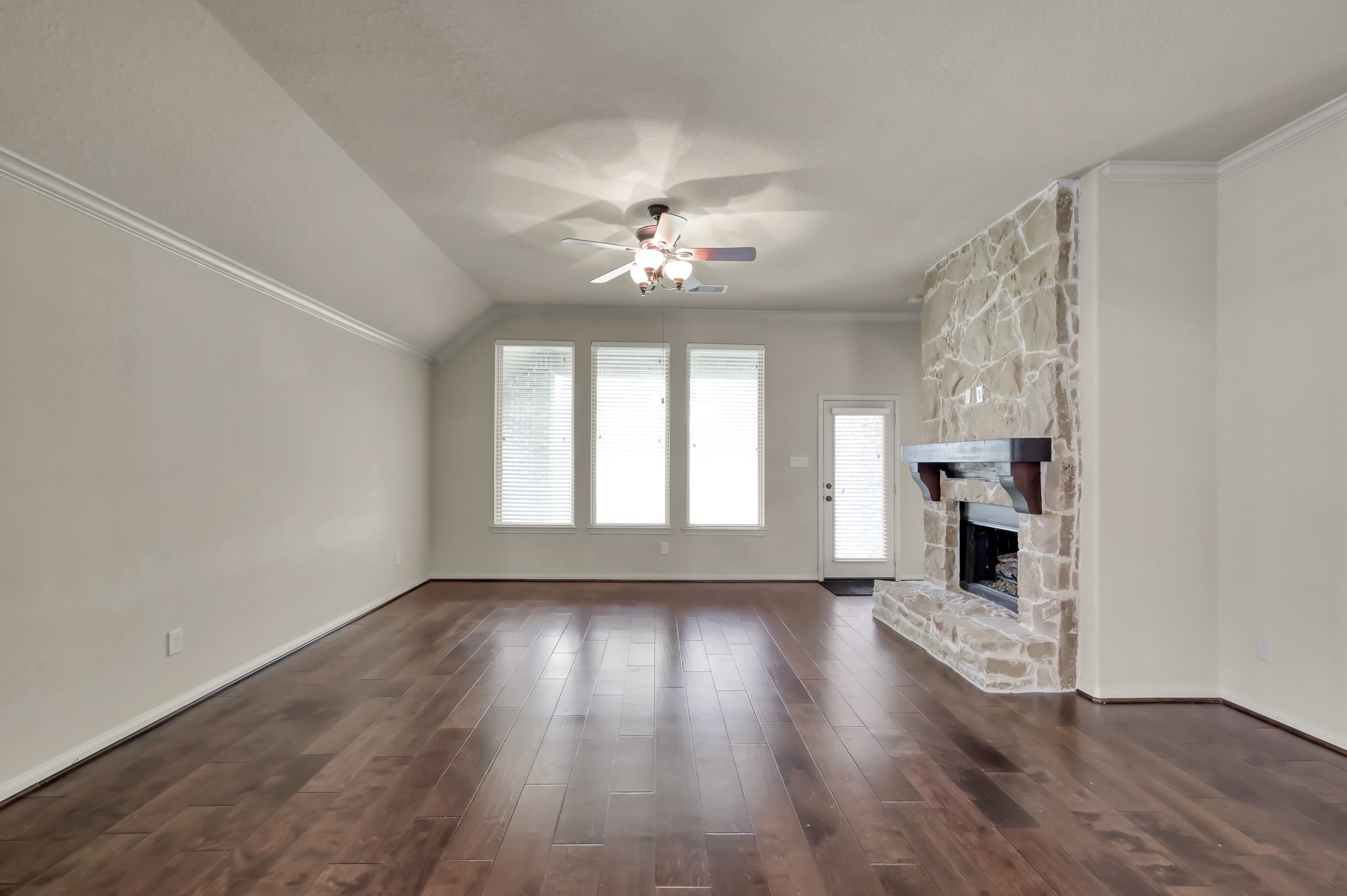 17243 Rookery Court Conroe, TX 77385 - Photo 20 of 50 Living room with fireplace!