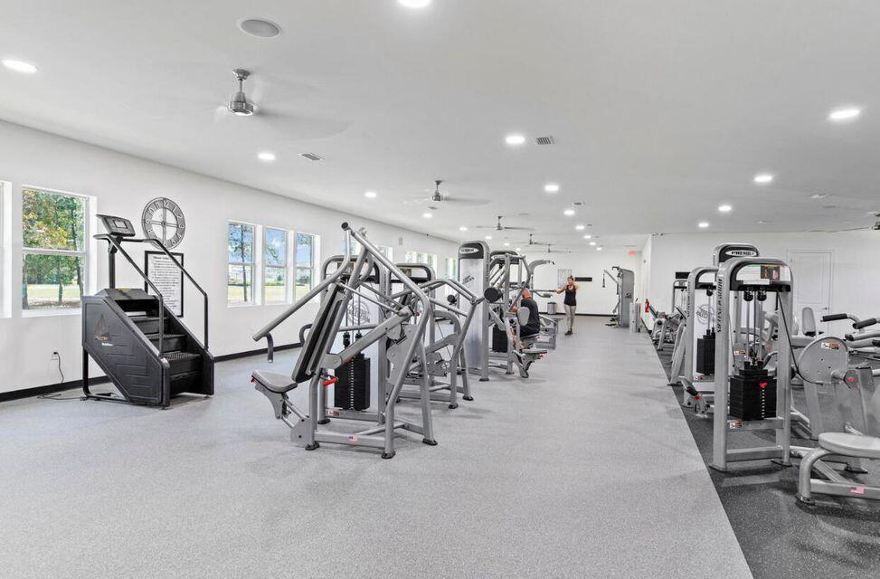 334 This Way Freeport, FL 32439 - Photo 52 of 55 a view of a room with gym equipment