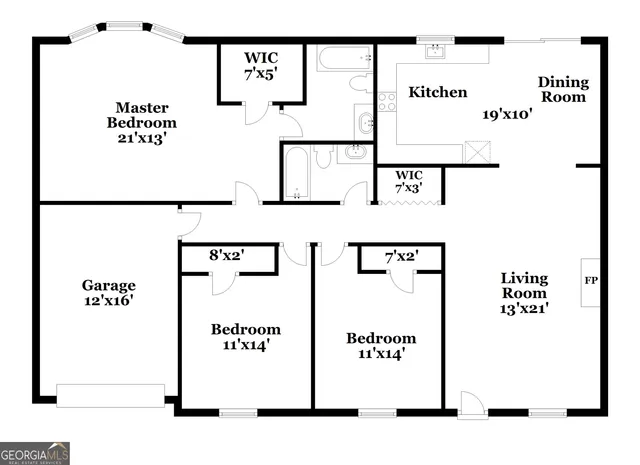$1,700 | 2078 Marbut Lane, Lithonia, GA 30058