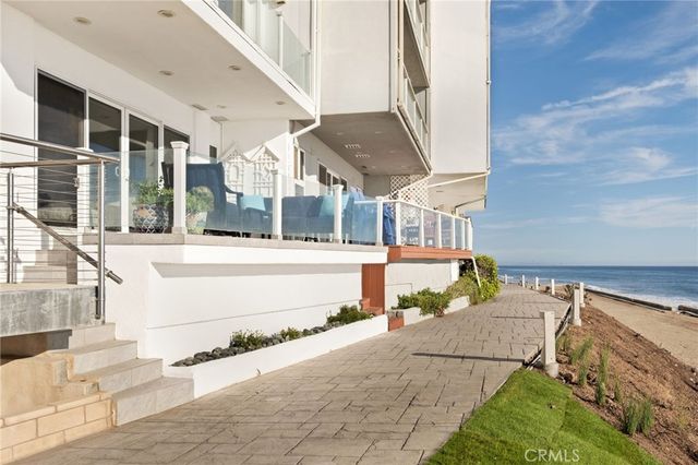 a view of a building with a outdoor space