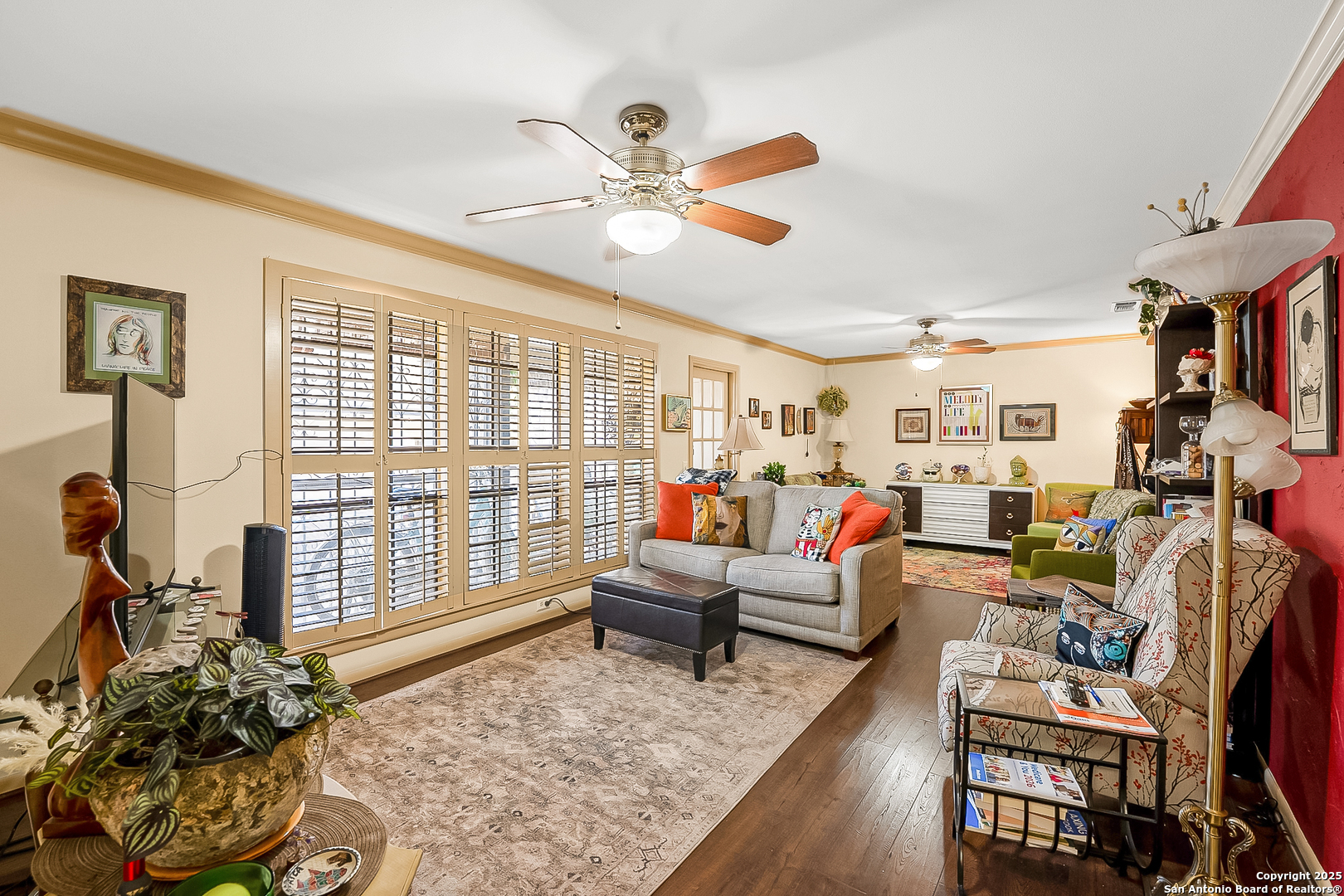 165 West Rampart Drive, Unit 706 San Antonio, TX 78216 - Photo 4 of 20 a living room with furniture and a large window