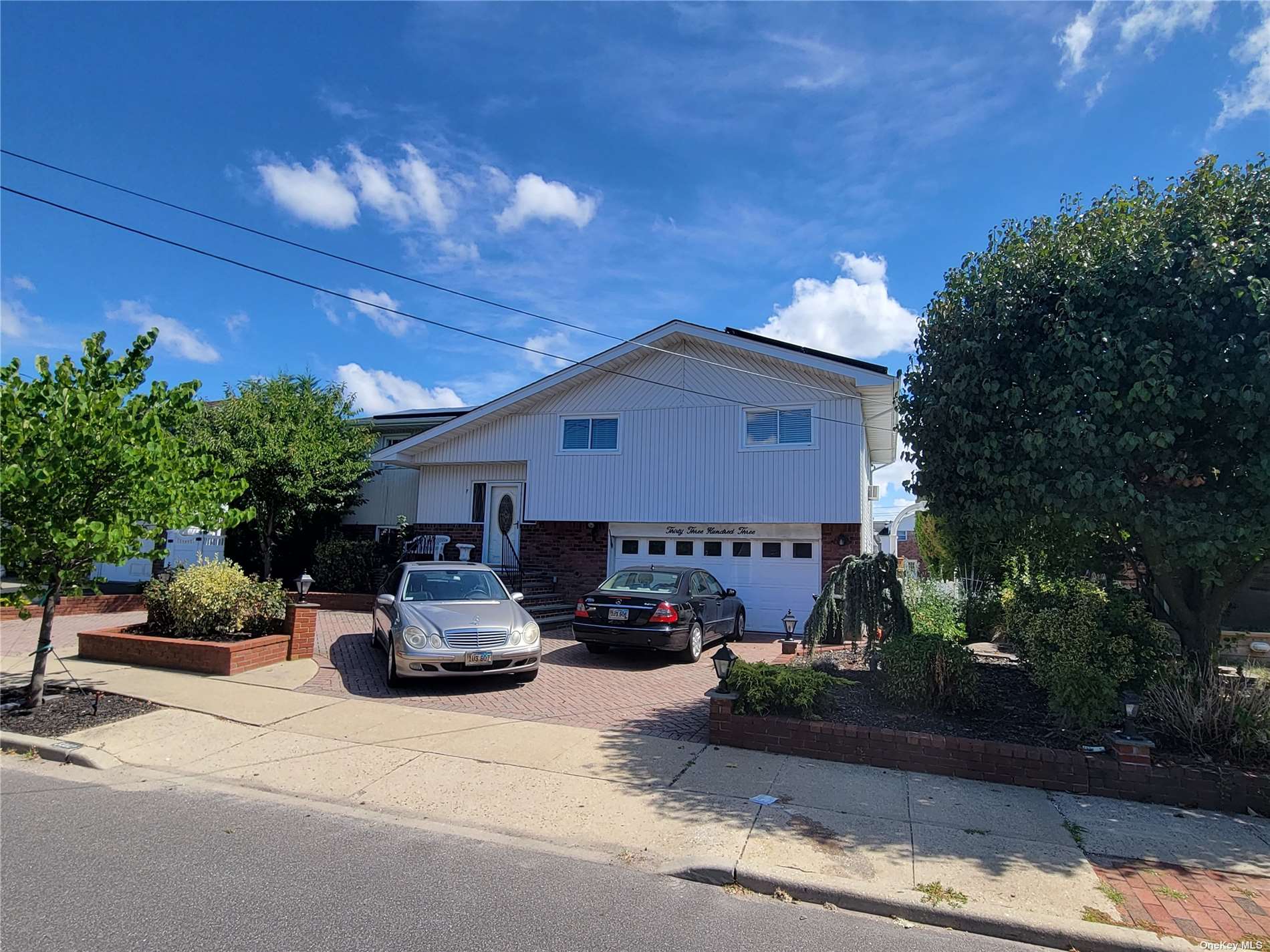 a view of a house with a patio