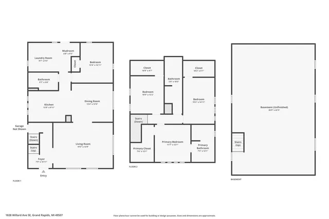 $349,900 | 1828 Willard Avenue Southeast, Grand Rapids, MI 49507